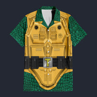 Modetrail TMNT Metalhead Hawaiian Shirt Costume, S-5XL US Size, Unisex Button Down Shirt
