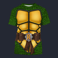 Modetrail TMNT Raphael Tracksuit Costume Hoodie Sweatshirt T-Shirt Sweatpants, S-5XL US Size