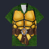 Modetrail TMNT Venus Hawaiian Shirt Costume, S-5XL US Size, Unisex Button Down Shirt