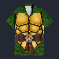 Modetrail TMNT Venus Hawaiian Shirt Costume, S-5XL US Size, Unisex Button Down Shirt