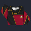 Modetrail Star Trek TNG Admiral Uniform Analysis Sweater Costume, S-5XL US Size, Gift For Him