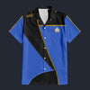 Modetrail Star Trek TNG Science Uniform Blue Tracksuit Costume Hoodie Sweatshirt T-Shirt Sweatpants, S-5XL US Size