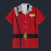 Modetrail TWOK II-VI Uniform 2270s Sciences Division Hawaiian Shirt Costume, Star Trek Costume S-5XL US Size, Unisex Button Down Shirt