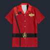 Modetrail TWOK II-VI Uniform 2270s Trainee Hawaiian Shirt Costume, Star Trek Costume S-5XL US Size, Unisex Button Down Shirt