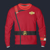 Modetrail TWOK II-VI Uniform 2270s Trainee Long Sleeves Costume, Star Trek Costume S-5XL US Size, Gift For Him