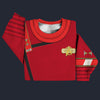 Modetrail TWOK II-VI Uniform 2270s Trainee Sweater Costume, Star Trek Costume S-5XL US Size, Gift For Him