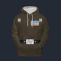 Modetrail Star Wars Tarkin Brown Tracksuit Costume Hoodie Sweatshirt T-Shirt Sweatpants, S-5XL US Size