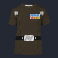 Modetrail Star Wars Tarkin Brown Tracksuit Costume Hoodie Sweatshirt T-Shirt Sweatpants, S-5XL US Size