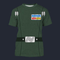 Modetrail Star Wars Tarkin The Clone Wars T-shirt Costume, S-5XL US Size, Gift For Him