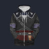 Modetrail Tears Of The Kingdom Dark Link Zelda Attire Zip Hoodie Costume, The Legend of Zelda Costume S-5XL US Size, Gift For Him