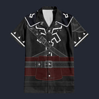 Modetrail Tears Of The Kingdom Dark Link Zelda Hawaiian Shirt Costume, The Legend of Zelda Costume S-5XL US Size, Unisex Button Down Shirt