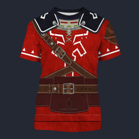 Modetrail Tears Of The Kingdom Goron Tunic Zelda Tracksuit Costume Hoodie Sweatshirt T-Shirt Sweatpants, The Legend of Zelda Costume S-5XL US Size