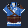 Modetrail Tears Of The Kingdom Link Island Lobster Hawaiian Shirt Costume, The Legend of Zelda Costume S-5XL US Size, Unisex Button Down Shirt