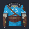 Modetrail Tears Of The Kingdom Link Zelda Champion's Tunic Sweatshirt Costume, The Legend of Zelda Costume S-5XL US Size, Gift For Him