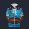 Modetrail Tears Of The Kingdom Link Zelda Champion's Tunic Zip Hoodie Costume, The Legend of Zelda Costume S-5XL US Size, Gift For Him