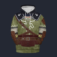 Modetrail Tears Of The Kingdom Link Zelda Fleece Hoodie Costume, The Legend of Zelda Costume S-5XL US Size, Gift For Him