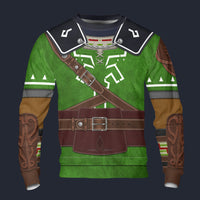 Modetrail Tears Of The Kingdom Link Zelda Iconic Long Sleeves Costume, The Legend of Zelda Costume S-5XL US Size, Gift For Him