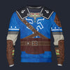 Modetrail Tears Of The Kingdom Zora Tunic Zelda Tracksuit Costume Hoodie Sweatshirt T-Shirt Sweatpants, The Legend of Zelda Costume S-5XL US Size