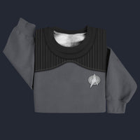 Modetrail The Next Generation Acting Ensign Wesley Crusher Uniform Sweater Costume, Star Trek Costume S-5XL US Size, Gift For Him