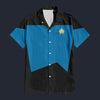 Modetrail Star Trek The Next Generation Blue Trooper Hawaiian Shirt Costume, S-5XL US Size, Unisex Button Down Shirt