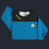 Modetrail Star Trek The Next Generation Blue Trooper Sweater Costume, S-5XL US Size, Gift For Him
