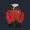 Modetrail Star Trek The Next Generation Command Tracksuit Costume Hoodie Sweatshirt T-Shirt Sweatpants, S-5XL US Size