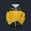 Modetrail Star Trek The Next Generation Operations Tracksuit Costume Hoodie Sweatshirt T-Shirt Sweatpants, S-5XL US Size