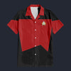 Modetrail The Next Generation Red Version 2 Tracksuit Costume Hoodie Sweatshirt T-Shirt Sweatpants, Star Trek Costume S-5XL US Size