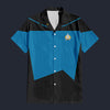 Modetrail Star Trek The Next Generation Science Tracksuit Costume Hoodie Sweatshirt T-Shirt Sweatpants, S-5XL US Size