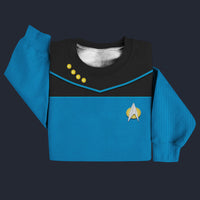 Modetrail Star Trek The Next Generation Science Sweater Costume, S-5XL US Size, Gift For Him