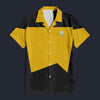 Modetrail The Next Generation Yellow Version 2 Tracksuit Costume Hoodie Sweatshirt T-Shirt Sweatpants, Star Trek Costume S-5XL US Size