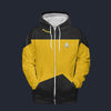 Modetrail Star Trek The Next Generation Yellow Trooper Zip Hoodie Costume, S-5XL US Size, Gift For Him