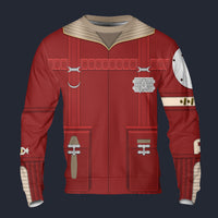 Modetrail The Wrath of Khan Admiral Kirk Field Coat Long Sleeves Costume, Star Trek Costume S-5XL US Size, Gift For Him