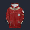 Modetrail The Wrath of Khan Admiral Kirk Field Coat Tracksuit Costume Hoodie Sweatshirt T-Shirt Sweatpants, Star Trek Costume S-5XL US Size