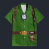 Modetrail Tingle Attire Hawaiian Shirt Costume, The Legend of Zelda Costume S-5XL US Size, Unisex Button Down Shirt