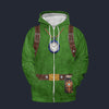 Modetrail Tingle Attire Zip Hoodie Costume, The Legend of Zelda Costume S-5XL US Size, Gift For Him