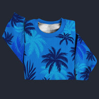 Modetrail Tommy Vercetti Blue Sweater Costume, GTA Costume S-5XL US Size, Gift For Him
