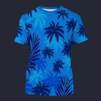 Modetrail Tommy Vercetti Blue T-shirt Costume, GTA Costume S-5XL US Size, Gift For Him