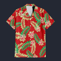 Modetrail Tommy Vercetti Floral GTA Vice City Red Hawaiian Shirt And Beach Short Cosplay