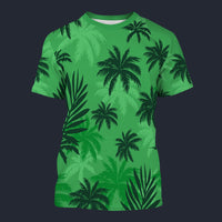 Modetrail Tommy Vercetti Green Blue T-shirt Costume, GTA Costume S-5XL US Size, Gift For Him