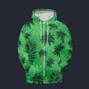 Modetrail Tommy Vercetti Green Blue Zip Hoodie Costume, GTA Costume S-5XL US Size, Gift For Him