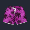 Modetrail Tommy Vercetti Palm Tree GTA Vice City Pink Hawaiian Shirt And Beach Short Cosplay