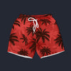 Modetrail Tommy Vercetti Palm Tree GTA Vice City Red Hawaiian Shirt And Beach Short Cosplay