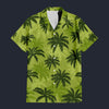 Modetrail Tommy Vercetti Palm Tree GTA Vice City Yellow Hawaiian Shirt And Beach Short Cosplay