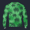 Modetrail Tommy Vercetti Palm Tree Green Tracksuit Costume Hoodie Sweatshirt T-Shirt Sweatpants, GTA Costume S-5XL US Size