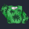 Modetrail Tommy Vercetti Palm Tree Green Sweater Costume, GTA Costume S-5XL US Size, Gift For Him
