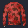 Modetrail Tommy Vercetti Palm Tree Red Tracksuit Costume Hoodie Sweatshirt T-Shirt Sweatpants, GTA Costume S-5XL US Size