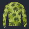 Modetrail Tommy Vercetti Palm Tree Yellow Long Sleeves Costume, GTA Costume S-5XL US Size, Gift For Him