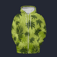 Modetrail Tommy Vercetti Yellow Blue Zip Hoodie Costume, GTA Costume S-5XL US Size, Gift For Him