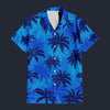 Modetrail Tommy Vercetti Palm Tree Blue Tracksuit Costume Hoodie Sweatshirt T-Shirt Sweatpants, GTA Costume S-5XL US Size